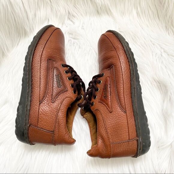 Iceland cognac leather lace up Oxford shoes 7 main image 5